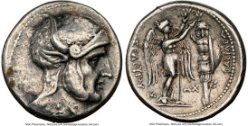 SELEUCID KINGDOM. Seleucus I Nicator (312-281 BC). AR tetradrachm (25mm, 17.01 gm, 7h). NGC VF 5/5 - 3/5, edge cut. Susa, ca. 305/4-295 BC. Head of Se...