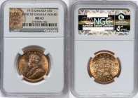 George V gold 10 Dollars 1913 MS63 NGC, Ottawa mint, KM27, Fr-3. Bank of Canada Hoard. HID09801242017 © 2024 Heritage Auctions | All Rights Reserved w...