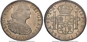 Charles IV 8 Reales 1805 Mo-TH AU50 NGC, Mexico City mint, KM109, Cal-983. HID09801242017 © 2024 Heritage Auctions | All Rights Reserved www.HA.com/Te...