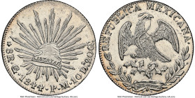 Republic 8 Reales 1844 Go-PM UNC Details (Cleaned) NGC, Guanajuato mint, KM377.8, DP-Go27. HID09801242017 © 2024 Heritage Auctions | All Rights Reserv...