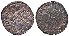 Gregorio XIII (1572-1585) Ancona - Quattrino - Munt. 333 MI (g 0,60)

BB