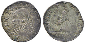 Sisto V (1585-1590) Montalto - Baiocchella 1590 - Munt. 125 MI (g 1,23)

BB+