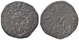 Urbano VIII (1623-1644) Giulio A. IIII - Munt. 113 AG (g 3,22) RRR Non ci risultano altri passaggi in asta da questa variante con l'anno papale IIII a...