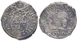 Urbano VIII (1623-1644) Mezzo grosso A. II - Munt. 171 AG (g 0,74) RR Con cartellino da vecchia raccolta

qBB