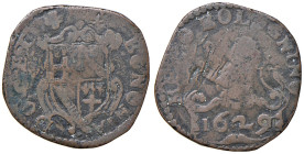 Urbano VIII (1623-1644) Bologna - Mezzo bolognino 1629 - Munt. 237a CU (g 8,50)

MB