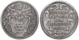 Innocenzo XI (1676-1689) Giulio 1684 A. VIII - Munt. 159 AG (g 2,83)

MB+