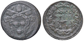 Innocenzo XII (1691-1700) Gubbio - Quattrino A. I - Munt. 168 CU (g 3,35) RR Macchie verdi

BB