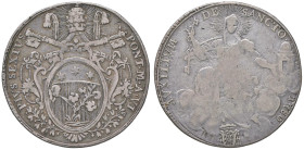 Pio VI (1775-1799) Scudo 1780 A. VI - Nomisma 35 AG (g 23,53)

MB