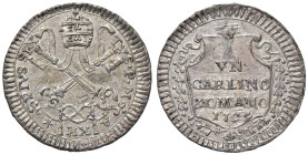 Pio VI (1775-1799) Carlino 1794 A. XX - Nomisma 118 AG (g 2,81) R Ribattuta

SPL-FDC