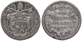 Pio VI (1775-1799) Carlino 1777 - Munt. 86 MI (g 2,40)

qBB/BB