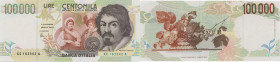 BANCA D‚ÄôITALIA 100.000 Lire Caravaggio Sostitutiva XC 163542 A - Gig. 85Ca

qFDS