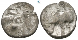 Eastern Europe. Imitation of Philip II of Macedon 200-100 BC. Foureé Tetradrachm AR