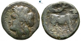 Campania. Neapolis circa 275-250 BC. Bronze Æ