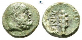 Bruttium. Petelia circa 275 BC. Bronze Æ