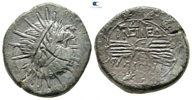 Kings of Macedon. Amphipolis. Philip V 221-179 BC. 
Bronze Æ

24mm., 11,53g....