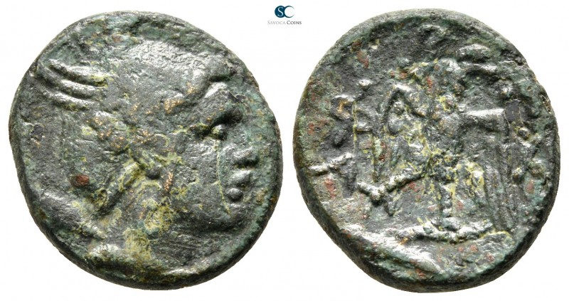 Kings of Macedon. Pella or Amphipolis. Philip V 221-179 BC. 
Bronze Æ

20mm.,...