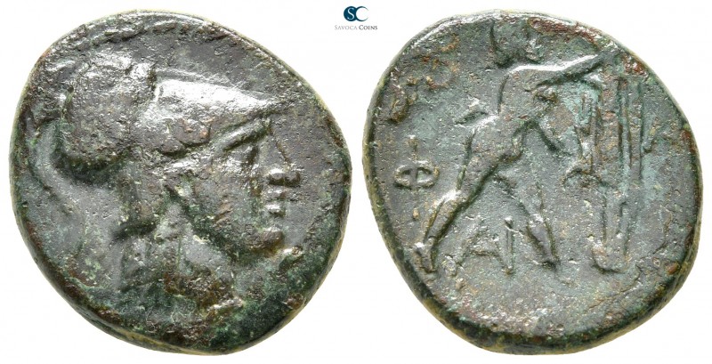 Kings of Macedon. Uncertain mint. Antigonos II Gonatas 277-239 BC. 
Bronze Æ
...