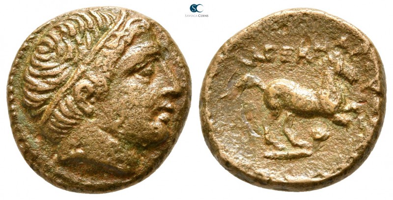 Kings of Macedon. Alexander III "the Great" 336-323 BC. 
Bronze Æ

15mm., 3,6...