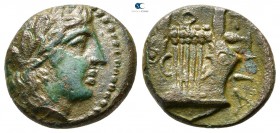 Macedon. Bottiaiai (Spartolos) circa 385-350 BC. Bronze Æ
