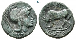 Macedon. District Bottiaia. Under Roman Protectorate 148-146 BC. Bronze Æ