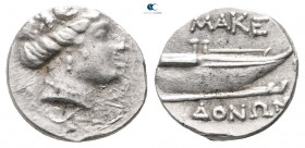 Macedon. Uncertain mint. Time of Philip V - Perseus 187-167 BC. Tetrobol AR