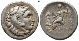 Kings of Thrace. Kolophon. Lysimachos 305-281 BC. Tetradrachm AR