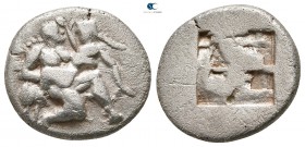 Islands off Thrace. Thasos circa 510-480 BC. Drachm AR
