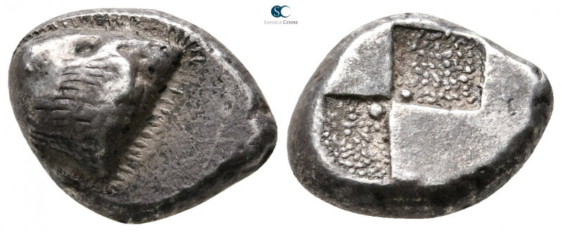 Paphlagonia. Sinope circa 425-410 BC. 
Drachm AR

17mm., 6,12g.



very f...