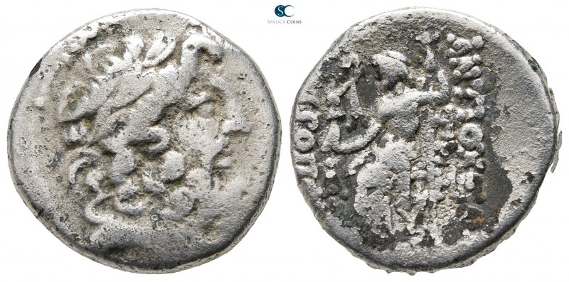 Seleucis and Pieria. Antioch circa 100-0 BC. 
Silvered bronze Æ

20mm., 7,39g...