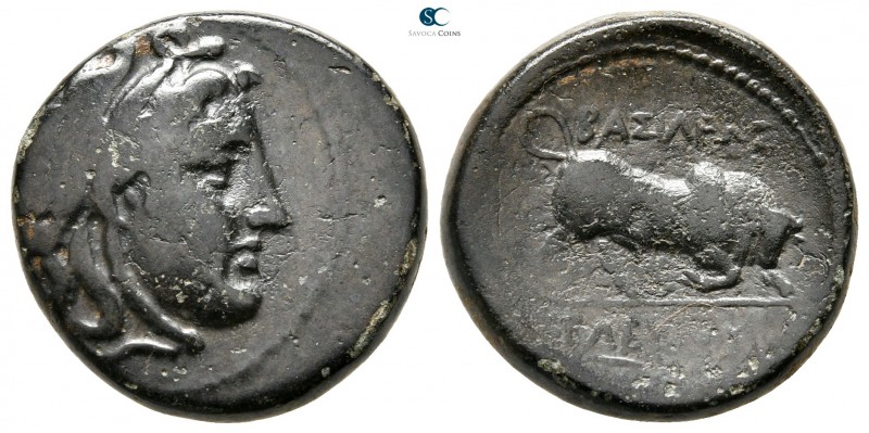 Seleukid Kingdom. Seleukos I Nikator 312-281 BC. 
Bronze Æ

20mm., 6,12g.

...