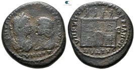 Moesia Inferior. Marcianopolis. Caracalla and Julia Domna AD 198-217. Bronze Æ
