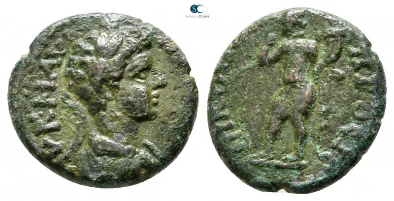 Moesia Inferior. Nikopolis ad Istrum. Caracalla AD 198-217. 
Bronze Æ

15mm.,...