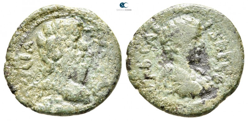 Macedon. Cassandreia. Geta as Caesar AD 197-209. 
Bronze Æ

18mm., 3,64g.

...