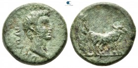 Macedon. Philippi. Drusus, as Caesar 4 BC-AD 23. Bronze Æ
