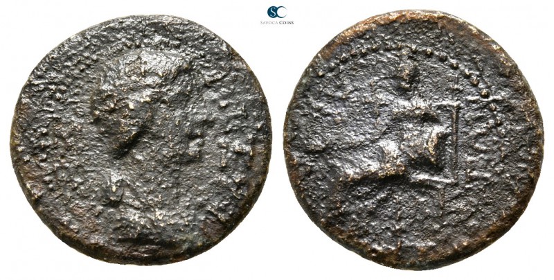 Phrygia. Aizanis . Agrippina II AD 50-59. 
Bronze Æ

16mm., 2,76g.



ver...