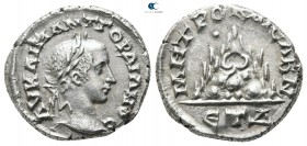 Cappadocia. Caesarea-Eusebeia. Gordian III. AD 238-244. Drachm AR