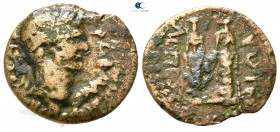 Pamphylia. Aspendos . Trajan AD 98-117. Bronze Æ