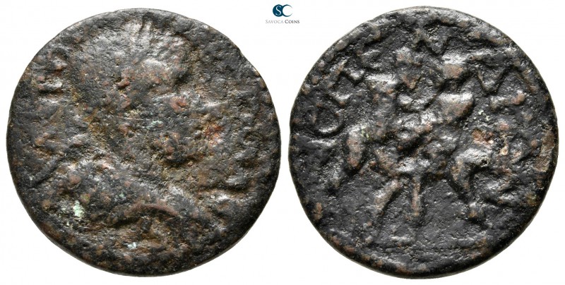 Pamphylia. Aspendos . Trebonianus Gallus AD 251-253. 
Bronze Æ

23mm., 6,51g....