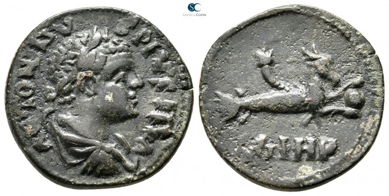 Mysia. Parion. Elagabalus AD 218-222. 
Bronze Æ

22mm., 5,36g.



very fi...