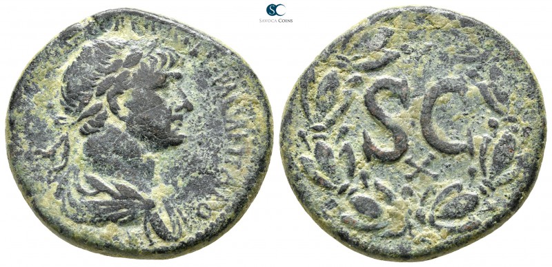 Seleucis and Pieria. Antioch. Trajan AD 98-117. 
As Æ

27mm., 15,41g.



...