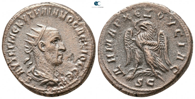 Seleucis and Pieria. Antioch. Trajan Decius AD 249-251. 
Billon-Tetradrachm

...