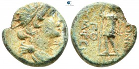 Seleucis and Pieria. Laodicea ad Mare. Pseudo-autonomous issue circa AD 1-100. Dated CY 73=AD 25/6. Bronze Æ