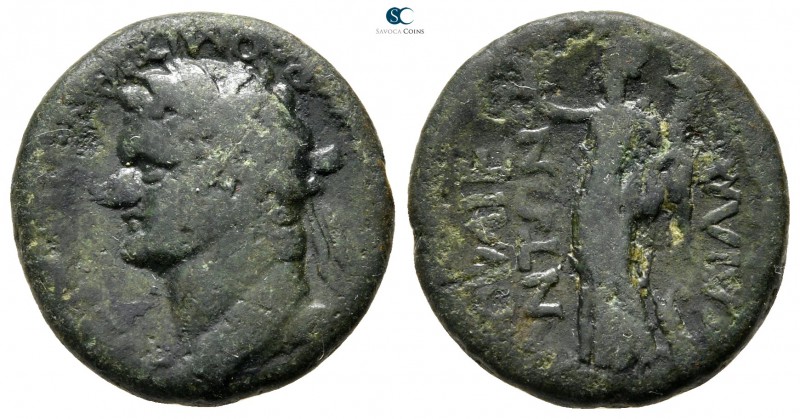 Seleucis and Pieria. Laodicea ad Mare. Domitian AD 81-96. 
Bronze Æ

19mm., 4...