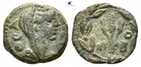 Arabia. Bostra. Diva Faustina I after AD 141. Bronze Æ
