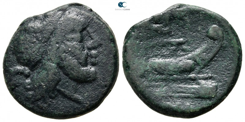 Anonymous 211-208 BC. Rome
Semis Æ

23mm., 7,61g.



very fine