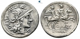 Q. Marcius Libo. 148 BC. Rome. Denarius AR
