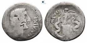 Octavian 29-27 BC. Rome. Quinarius AR