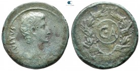 Augustus 27 BC-AD 14. Uncertain Asia mint. As Æ