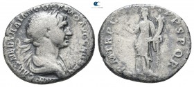 Trajan AD 98-117. Rome. Denarius Æ