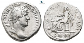 Hadrian AD 117-138. Rome. Denarius AR